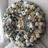 Guirlanda Decoração Natalina Luxo 65CM