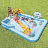 Piscina Divertida com Escorregador e Acessórios Exclusivos!