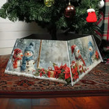 Saia Árvore de Natal Base PVC Encaixe 55x42x25cm