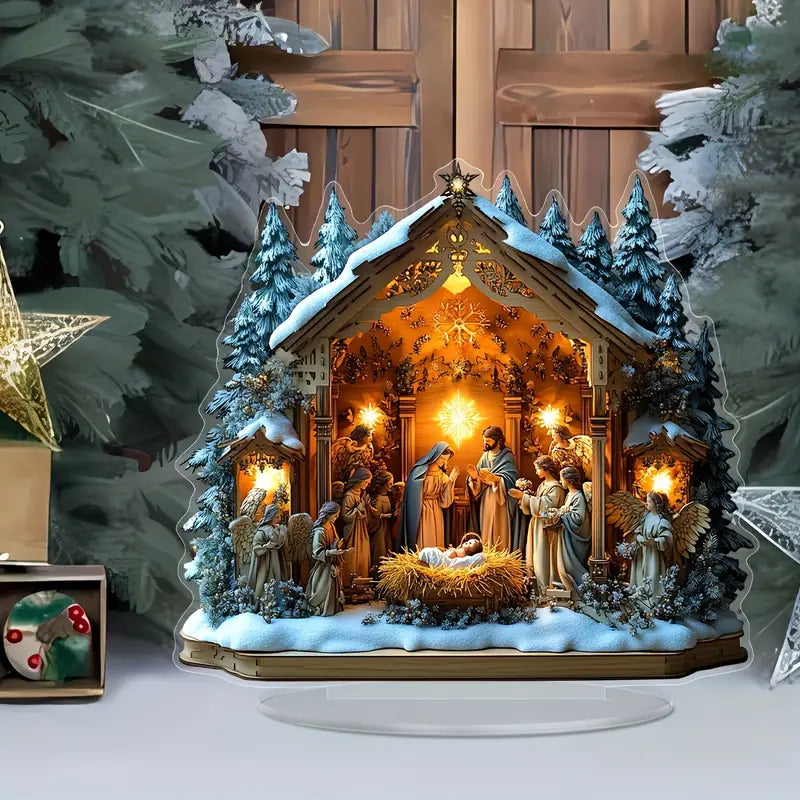 Presépio de Resina Noite de Natal