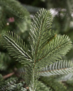 Árvore de Natal European Fir com Galhos Articulados, Suporte Metálico e Micro LEDs Embutidos