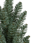 Árvore de Natal Classic Blue Spruce com Galhos Articulados, Suporte Metálico e Micro LEDs Embutidos