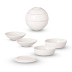 Conjunto de Jantar para 2 Pessoas - La Boule 7 Peças Branco